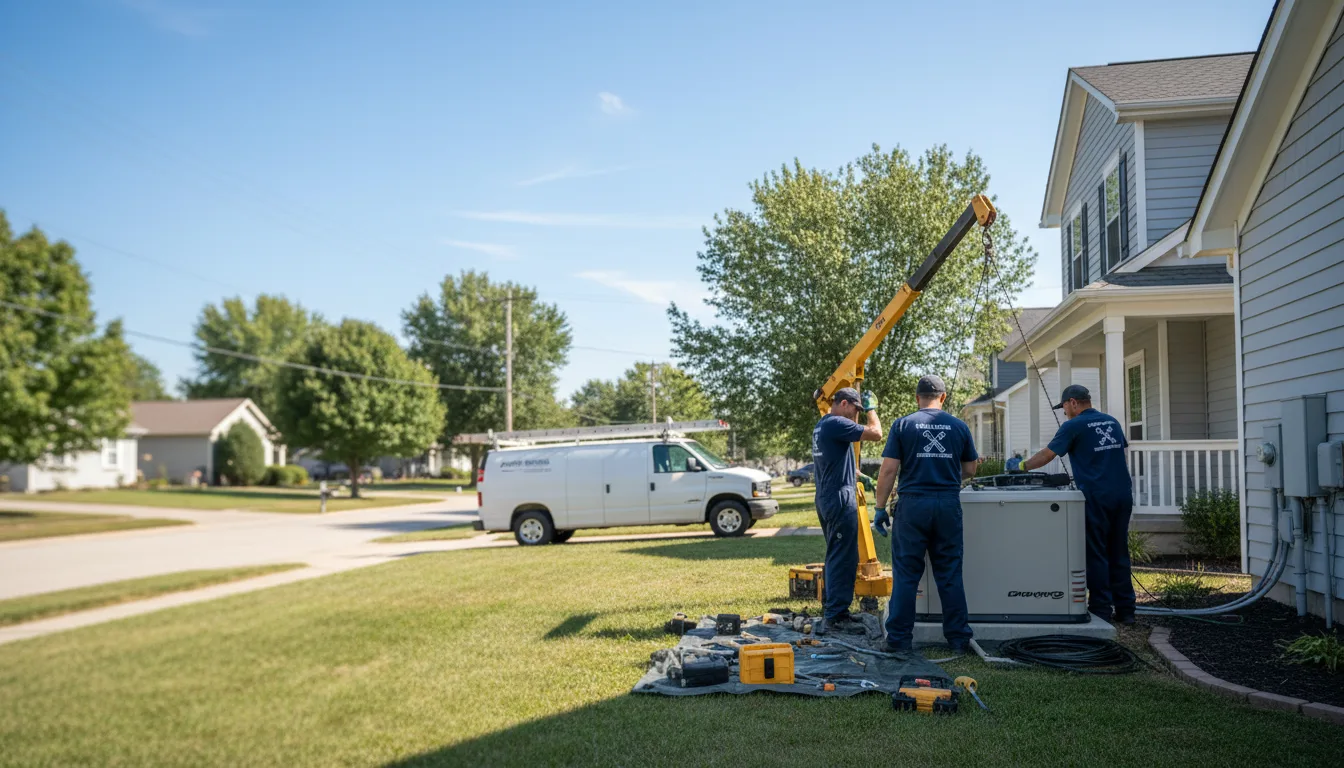 Generator Installation in Lillian, TX near me